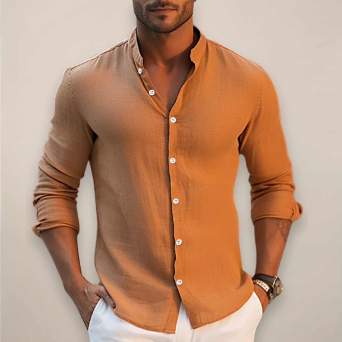 Enzo – Chemise d’été à manches courtes homme