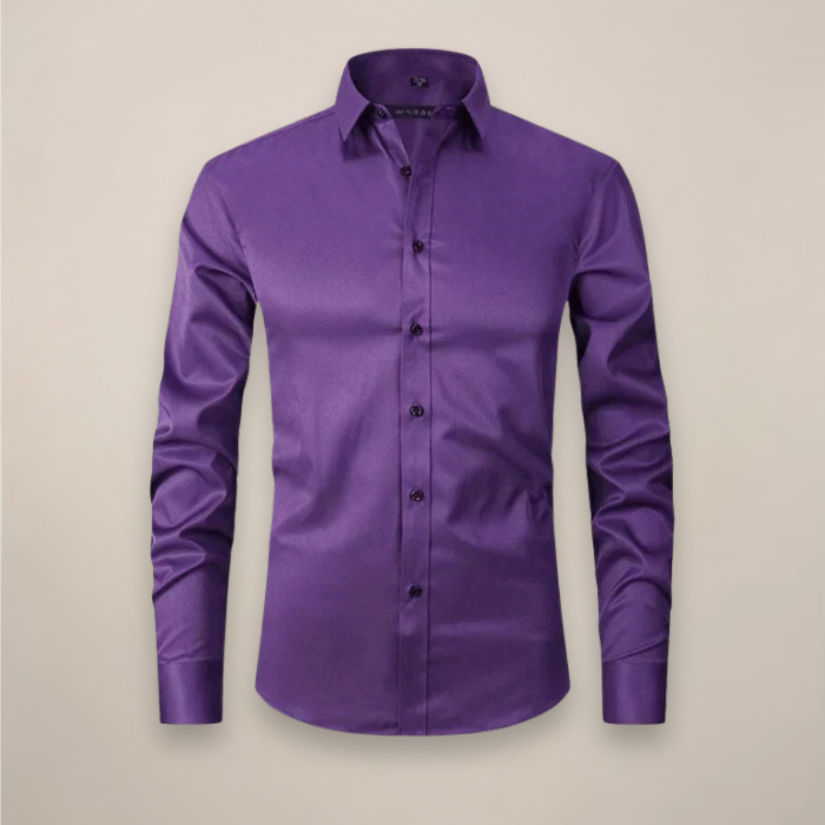 Thomas – Chemise à manches longues coupe ajustée homme