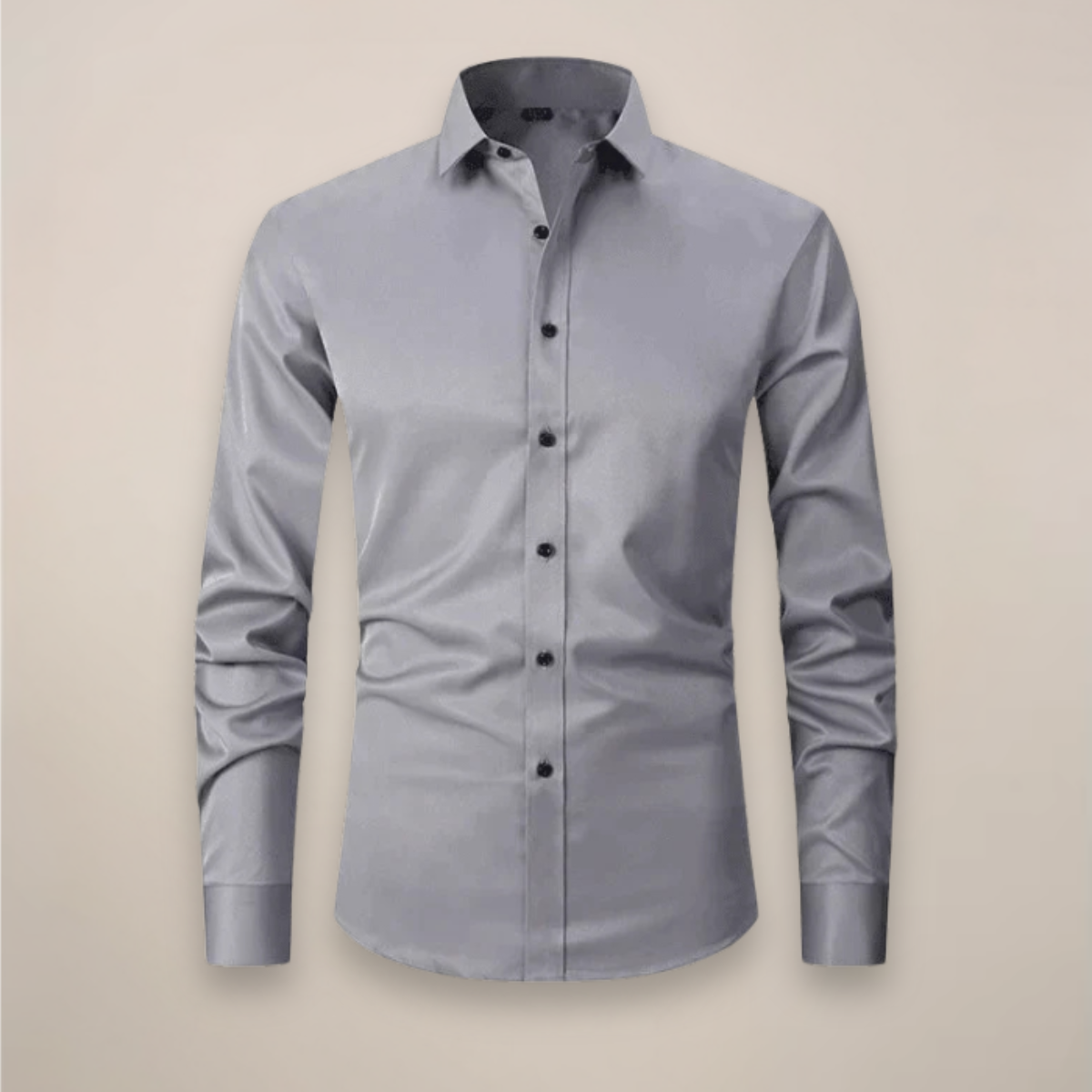 Thomas – Chemise à manches longues coupe ajustée homme