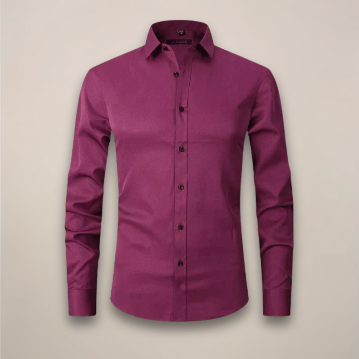 Thomas – Chemise à manches longues coupe ajustée homme