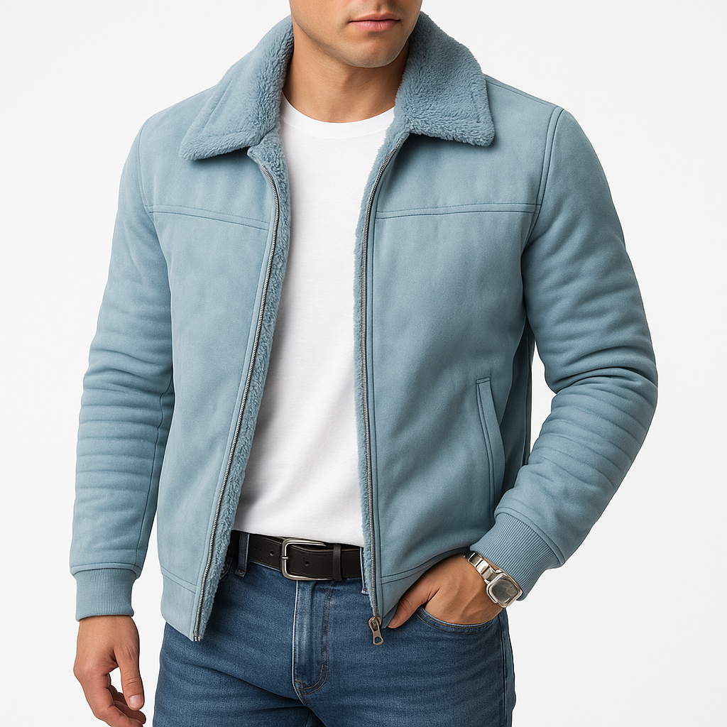 Lucas – Manteau d’hiver avec col homme