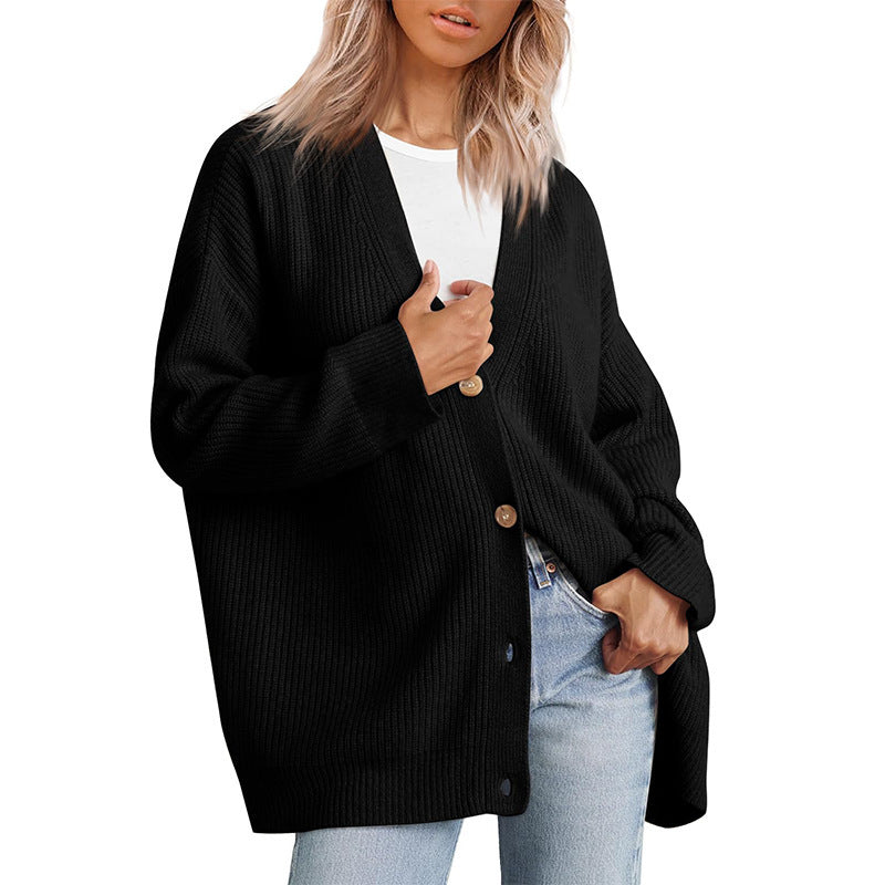 Anaïs – Gilet femme oversize à rayures