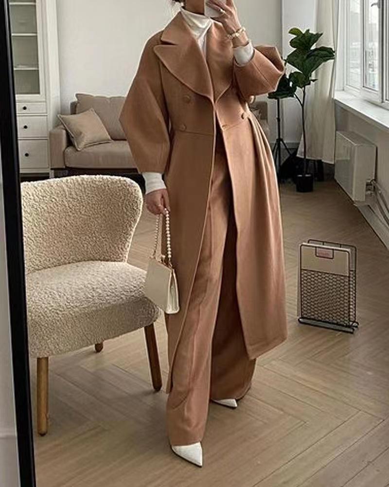 Amélie – Manteau femme long