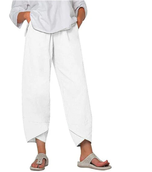 Nathalie – Pantalon légèrement raccourci femme