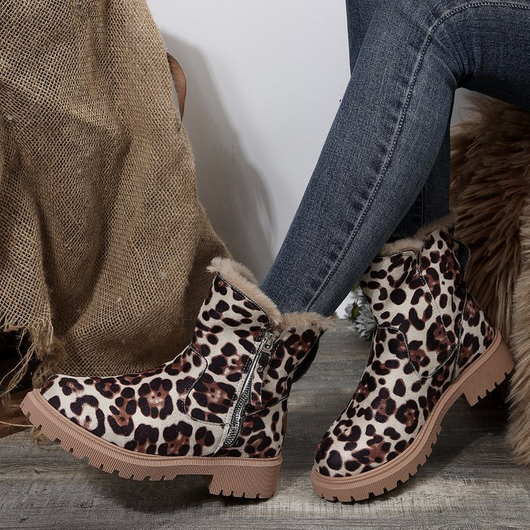 Manon – Bottes d’hiver zippées femme