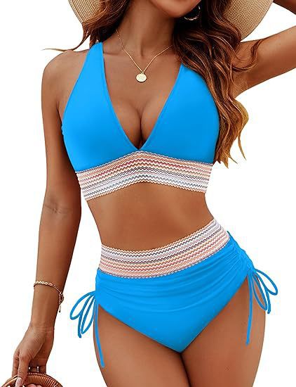 Maillot de bain une pièce sculptant à effet push-up et décolleté en V