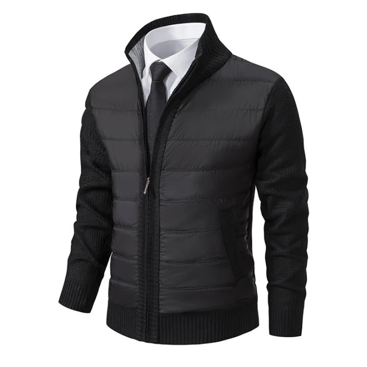 Gabriel – Veste homme hiver matelassée col montant
