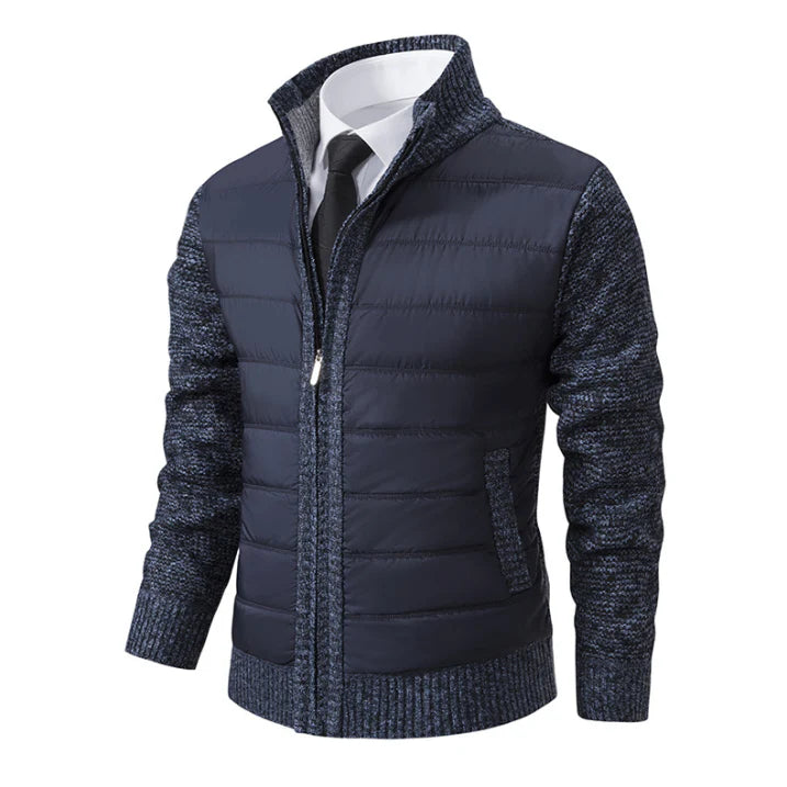 Gabriel – Veste homme hiver matelassée col montant
