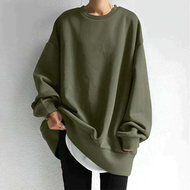 Élodie – Sweatshirt femme oversize