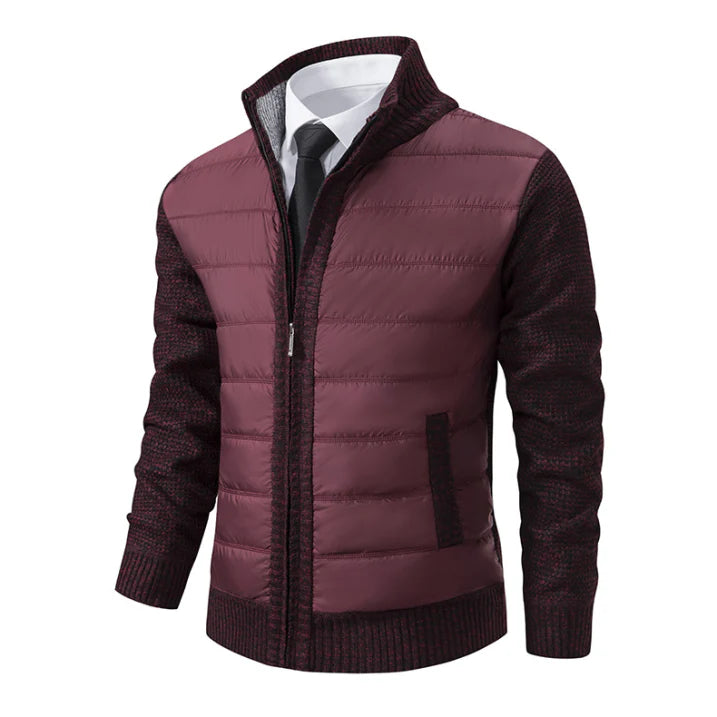 Gabriel – Veste homme hiver matelassée col montant