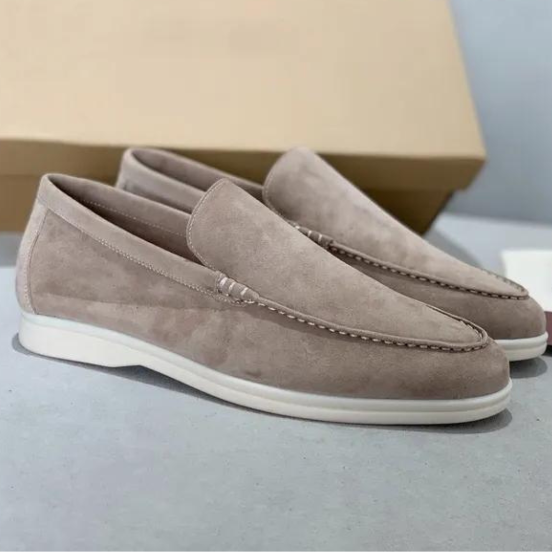 Sébastien – Mocassins en suède homme