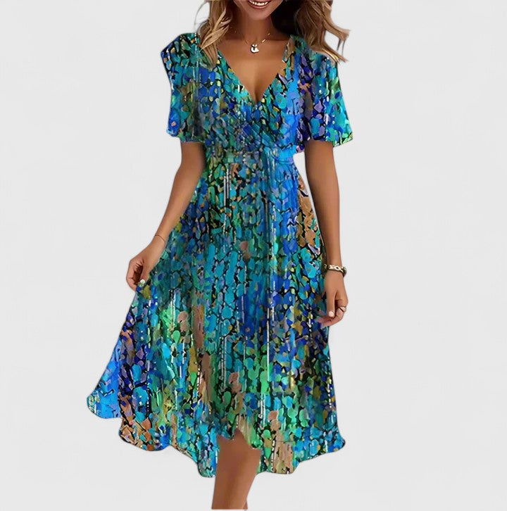 Maëlys – Robe midi d’été femme