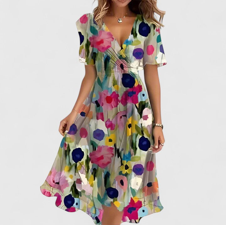 Maëlys – Robe midi d’été femme