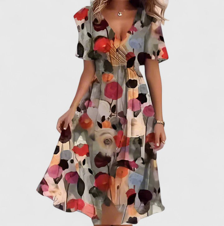 Maëlys – Robe midi d’été femme