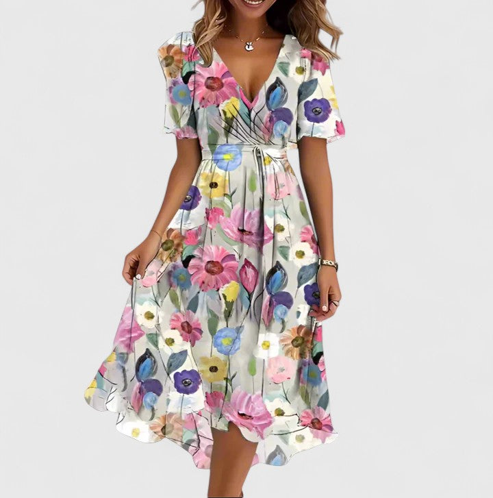 Maëlys – Robe midi d’été femme