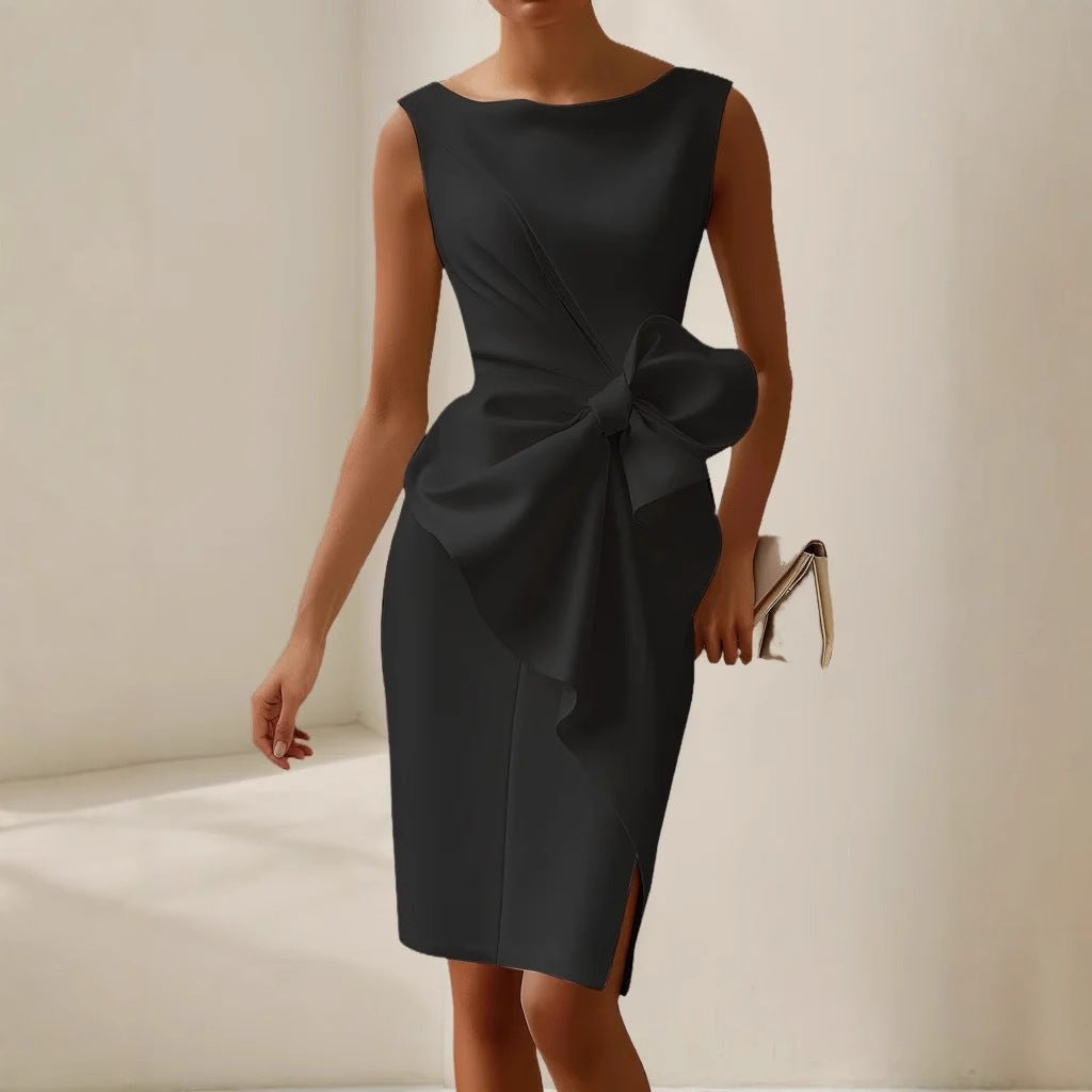 Roseline – Robe mini d'été élégante sans manches femme