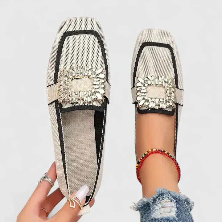 Noémie – Mocassins avec boucle décorative femme