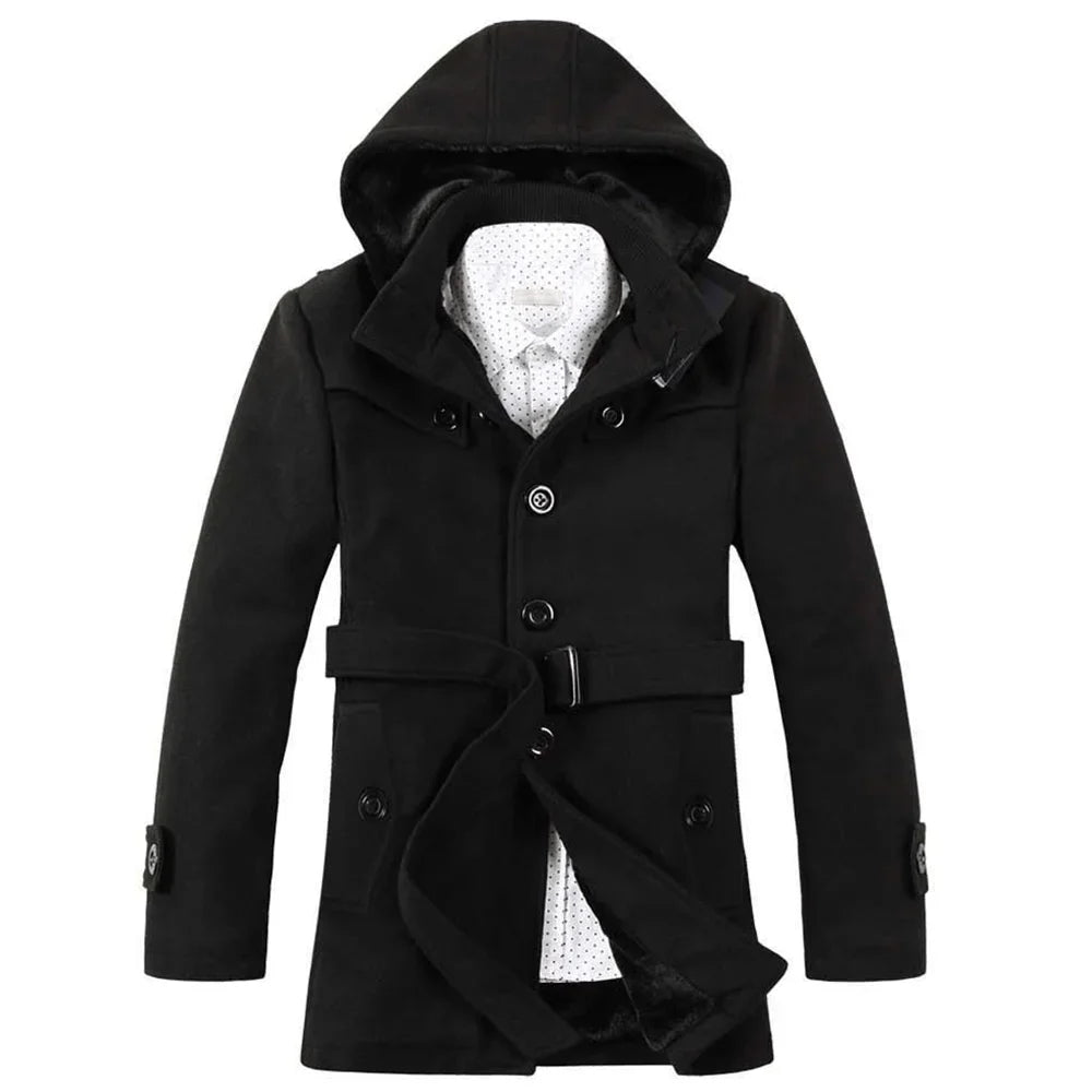 Adrien – Trench homme avec capuche