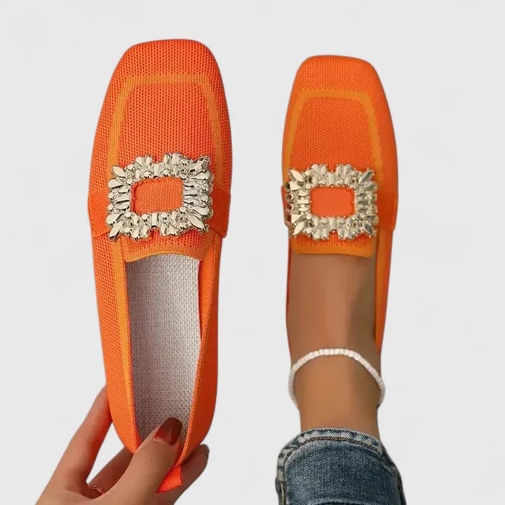 Noémie – Mocassins avec boucle décorative femme