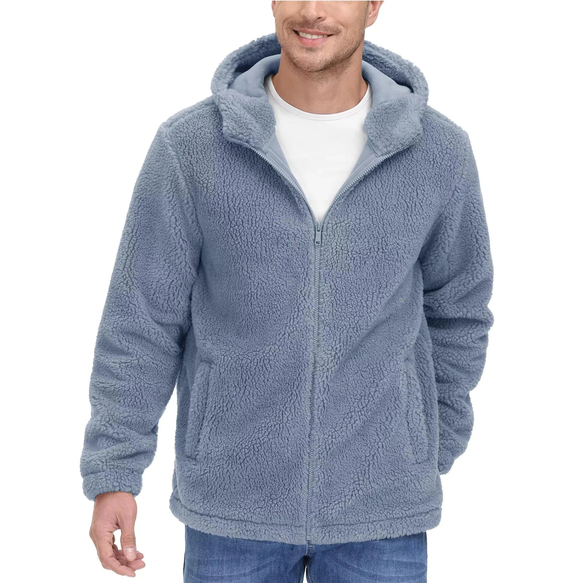 Mathis – Veste homme polaire à capuche