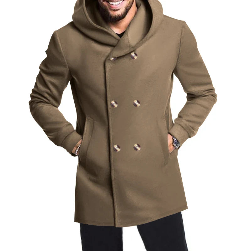 Léon – Manteau homme à capuche
