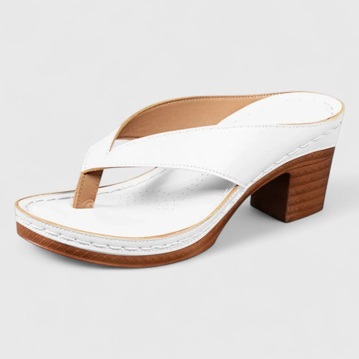 Océane – Mules à talon bloc femme