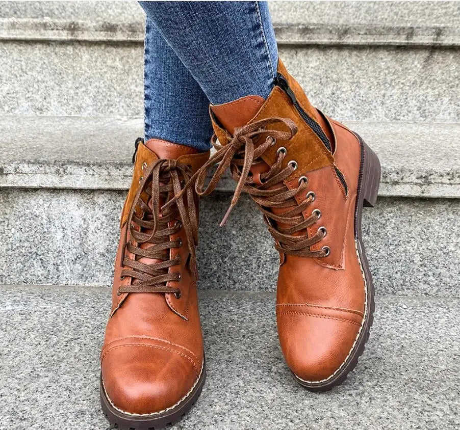 Lucie – Chaussures à lacets femme avec boucle