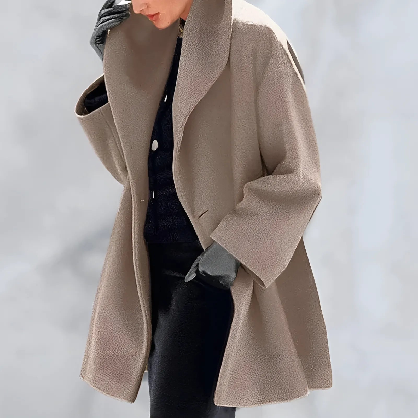 Élise – Manteau trench femme hiver