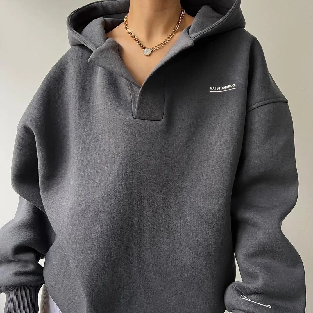 Élise – Sweat à capuche femme oversize