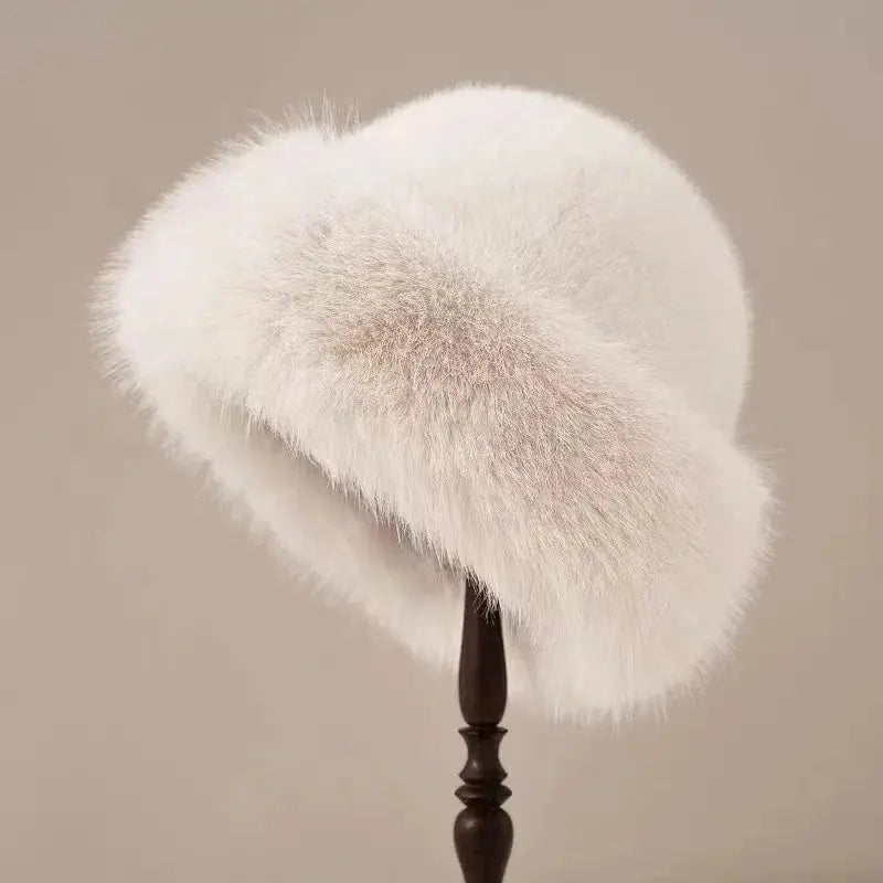 Bérénice – Bonnet en fausse fourrure élégant femme