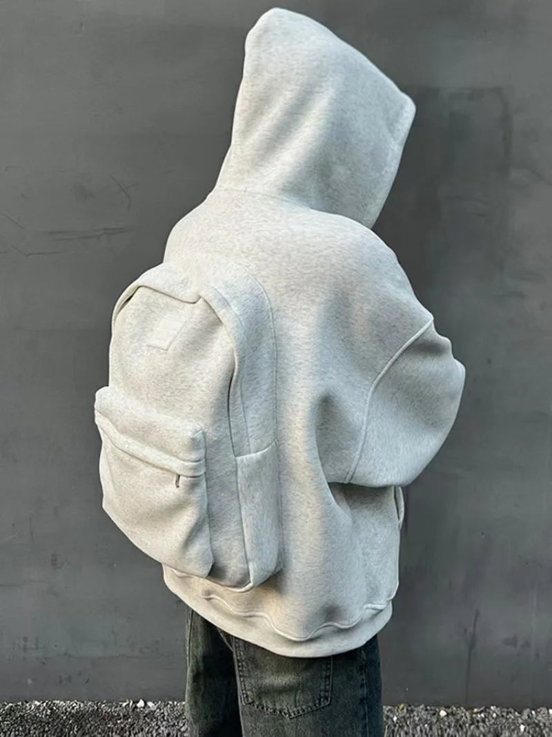 Noé – Sweat à capuche homme avec sac intégré