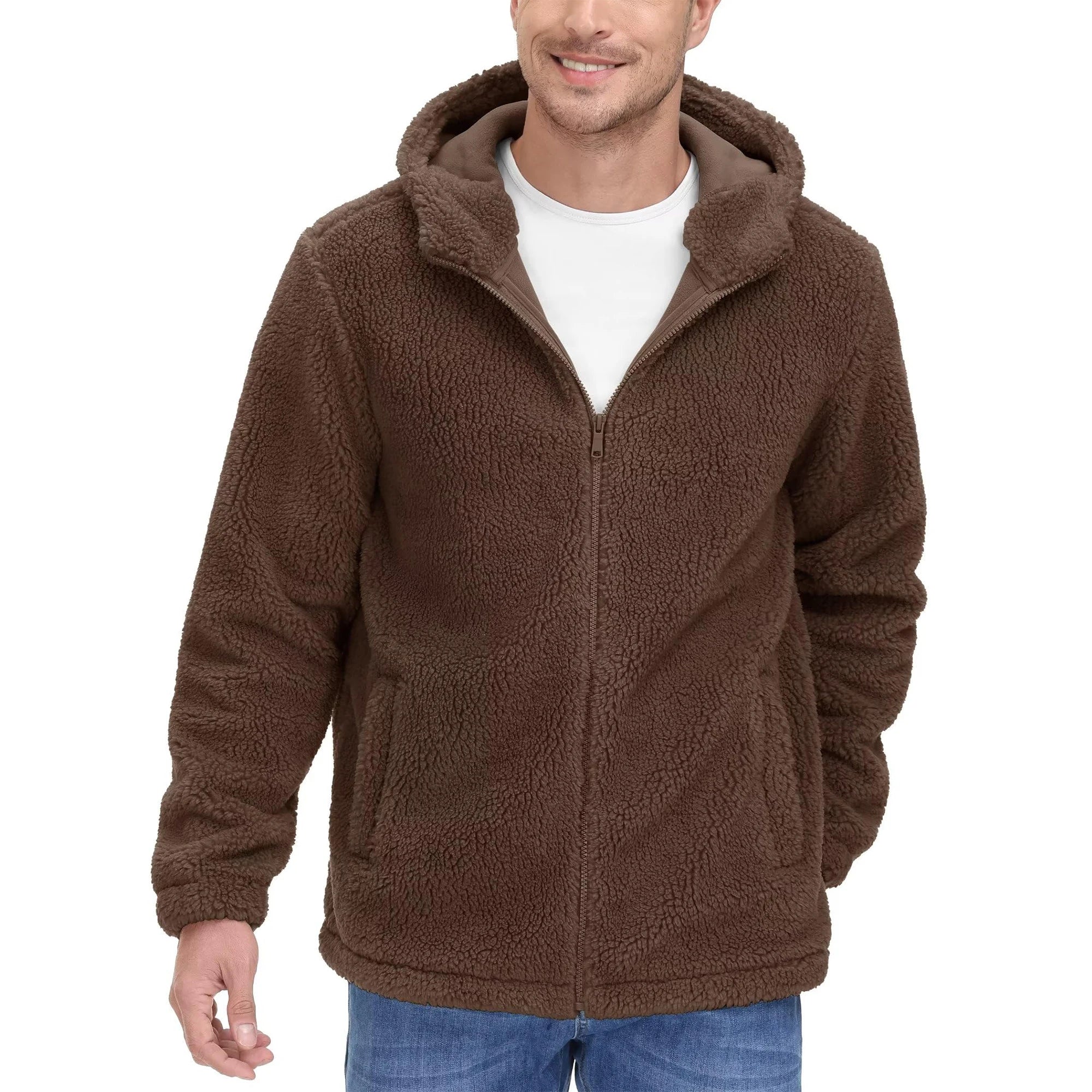 Mathis – Veste homme polaire à capuche