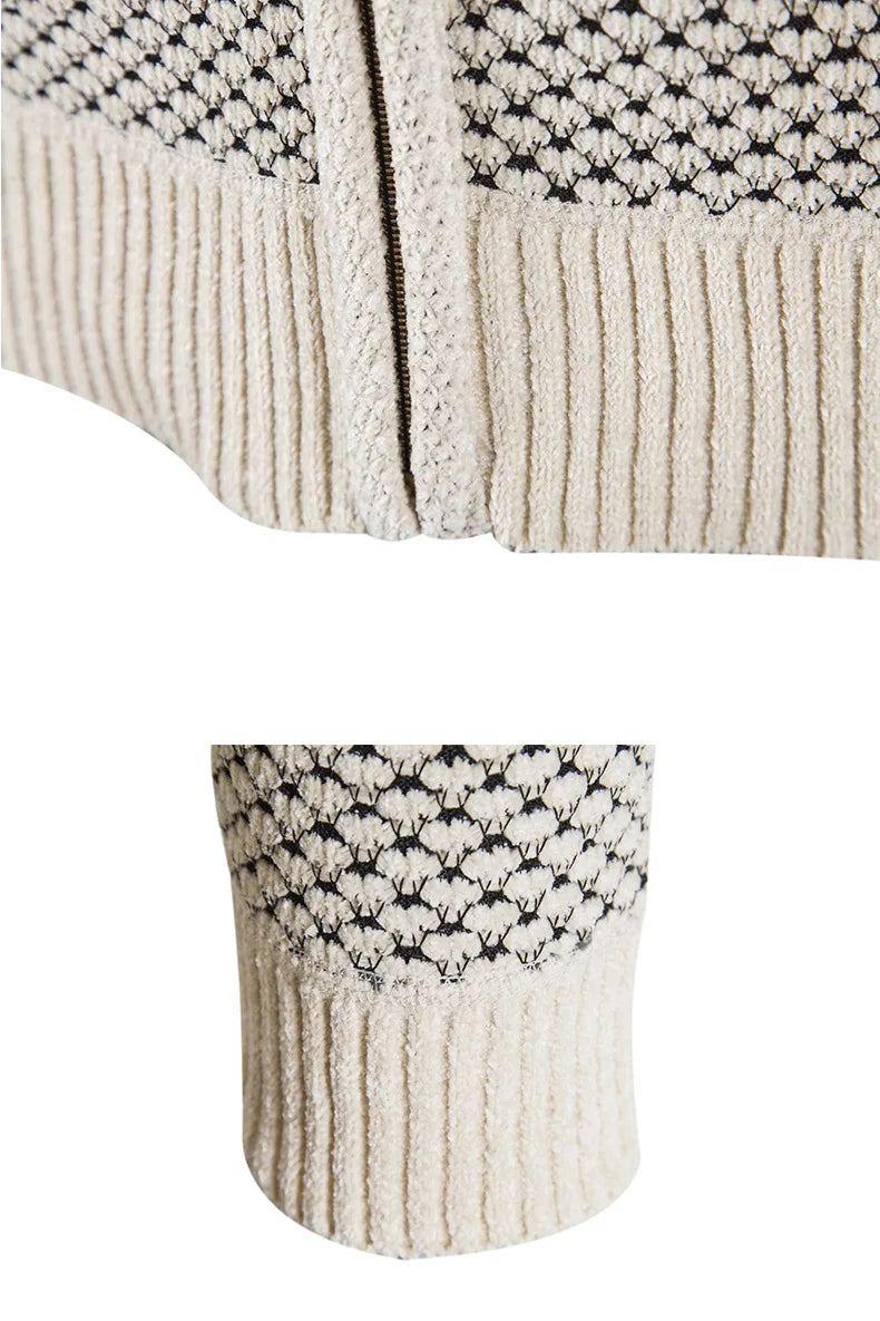 Noé – Veste zippée homme d’hiver à capuche