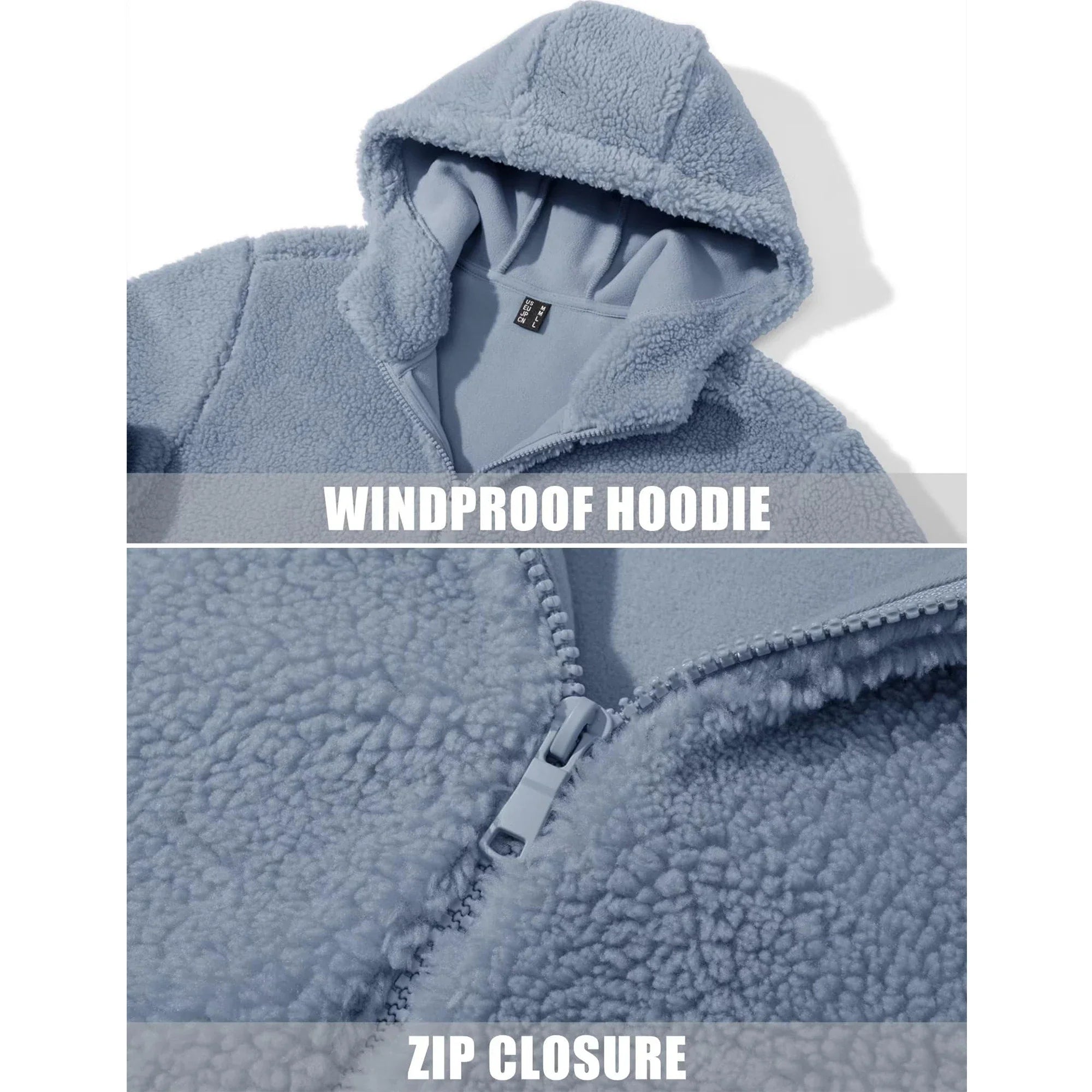 Mathis – Veste homme polaire à capuche