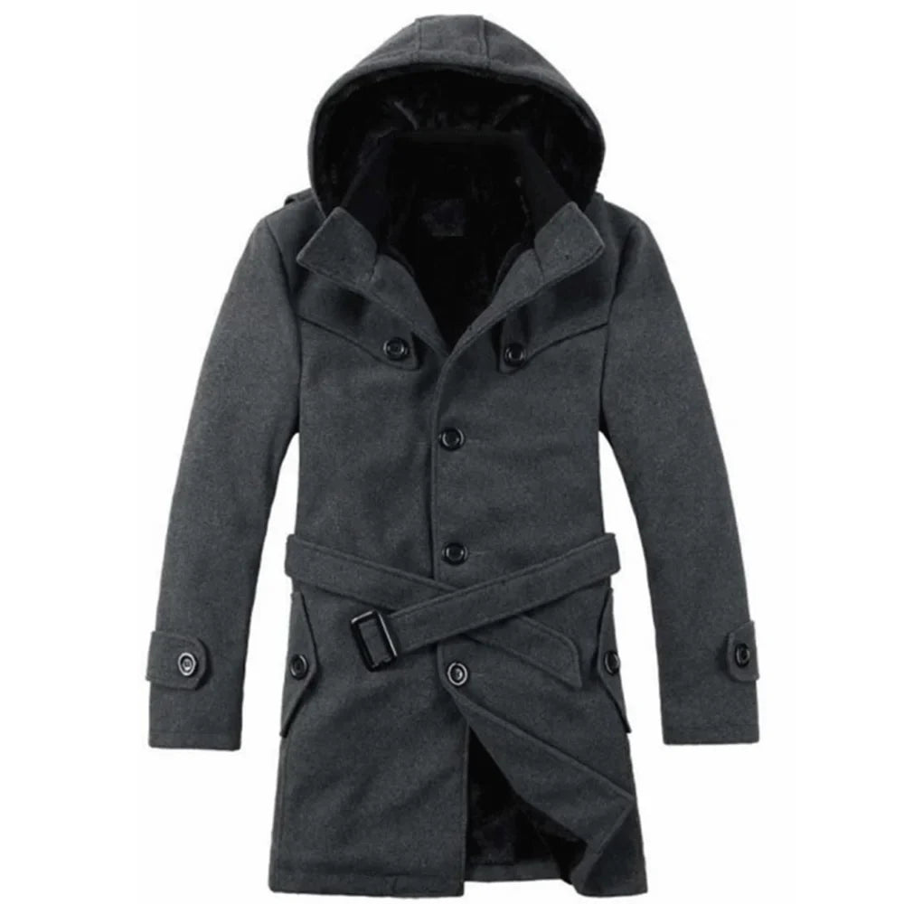Adrien – Trench homme avec capuche