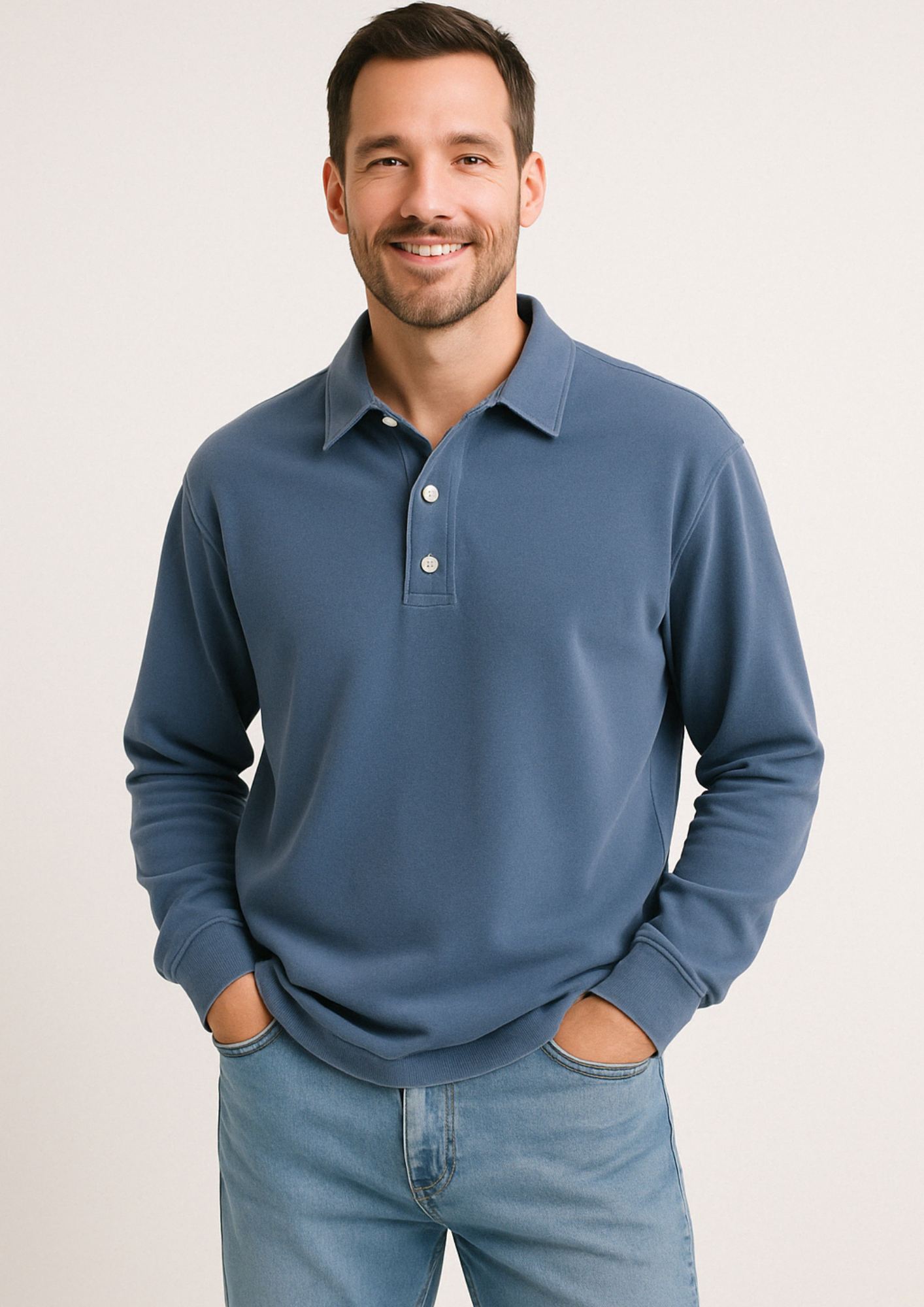 Julien – Polo manches longues homme