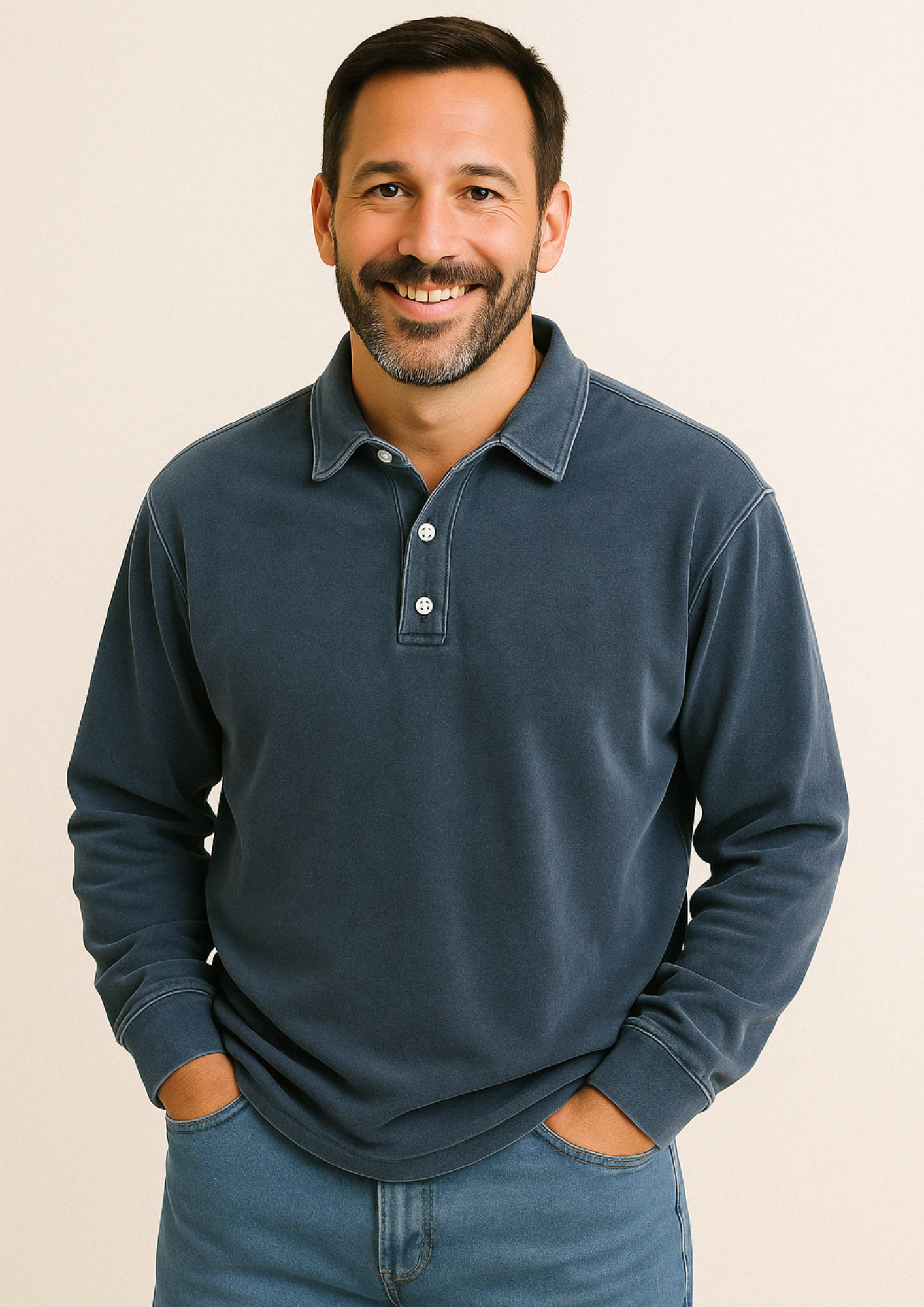 Julien – Polo manches longues homme