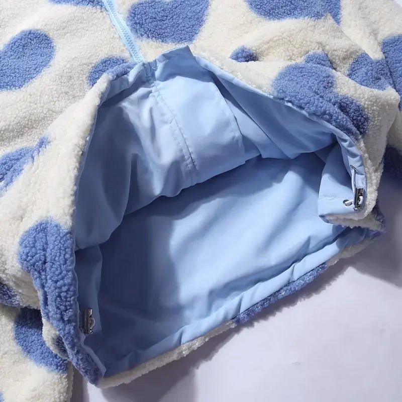 Léonie – Manteau d’hiver réversible femme