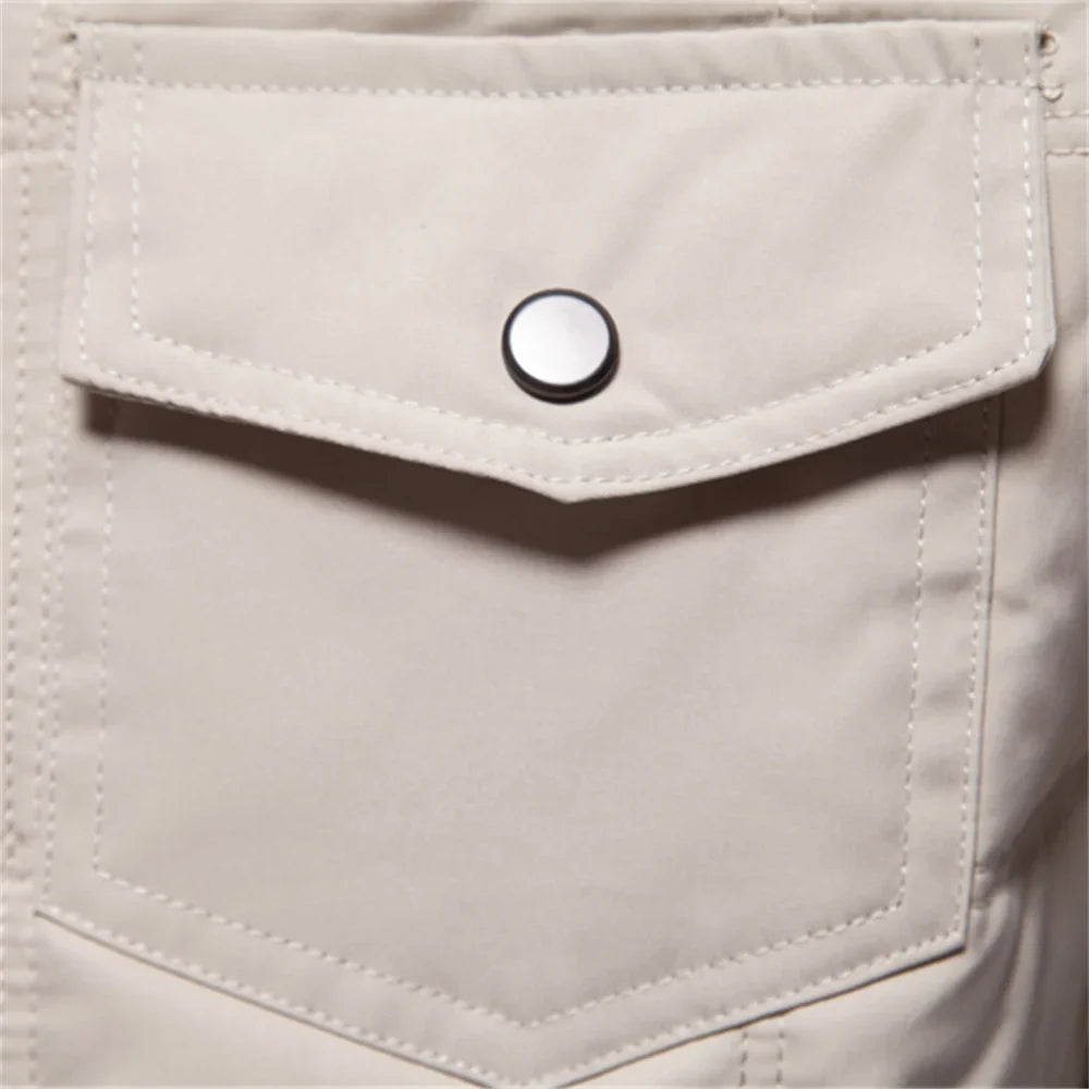 Hugo – Veste matelassée homme avec doublure en peau de mouton