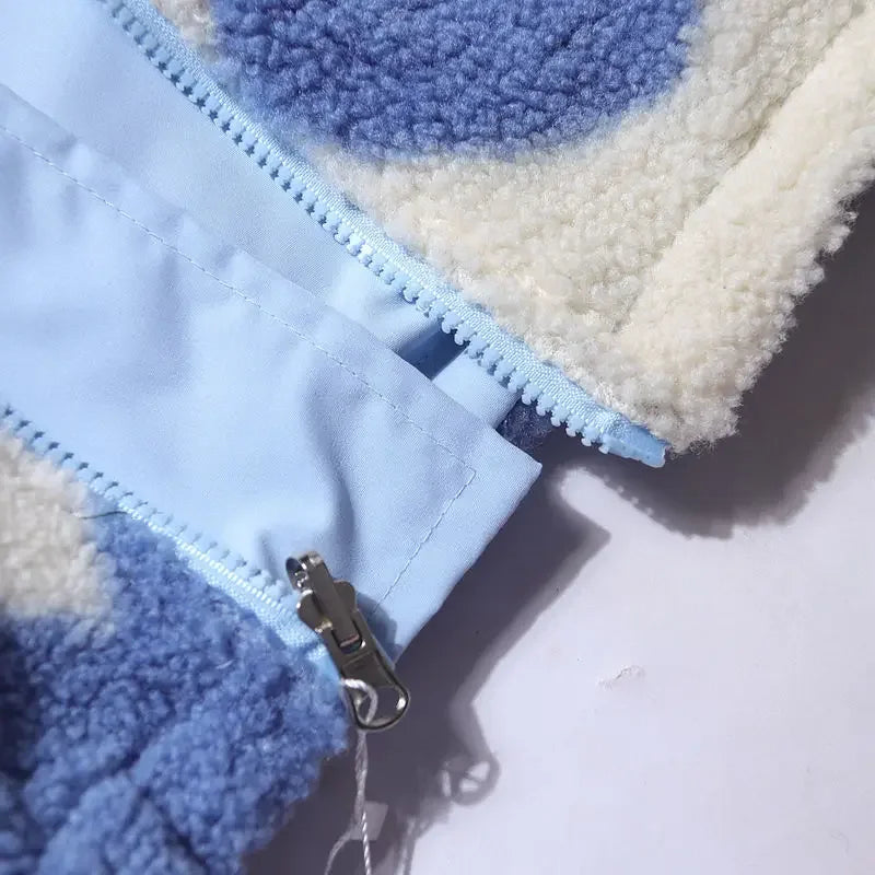 Léonie – Manteau d’hiver réversible femme