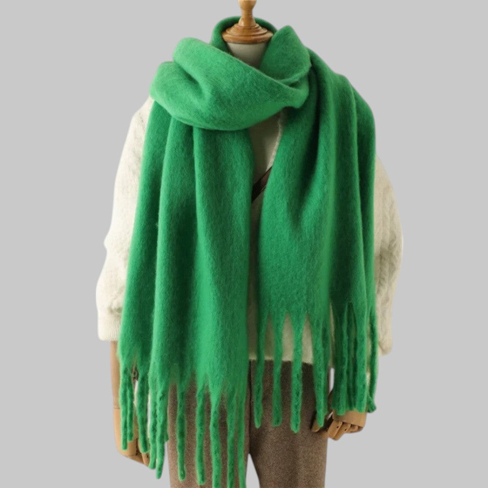 Océane – Écharpe oversize douce femme