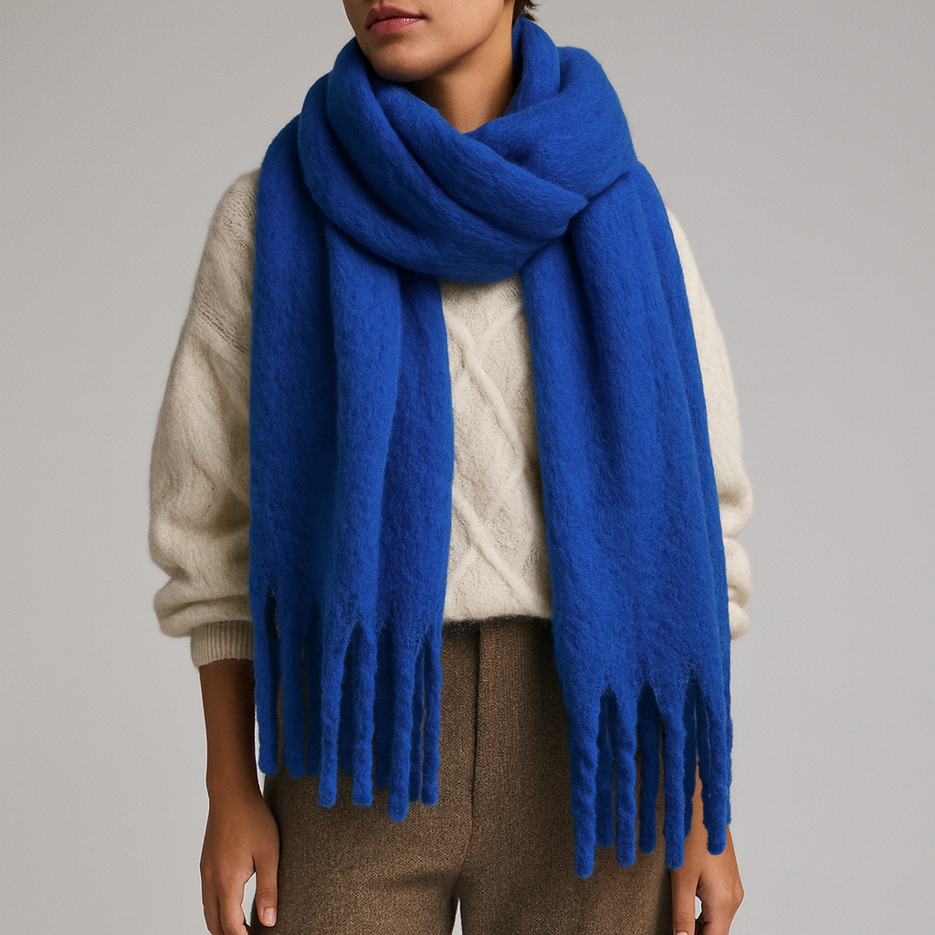 Océane – Écharpe oversize douce femme