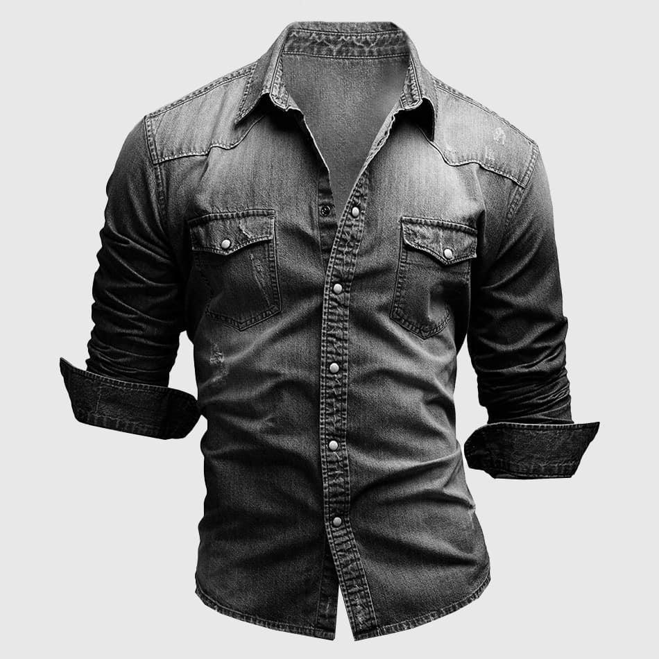 Lucas – Chemise en denim homme