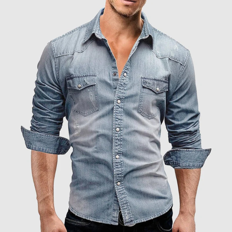 Lucas – Chemise en denim homme