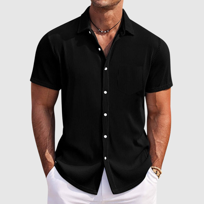 Hugo – Chemise d’été à rayures homme