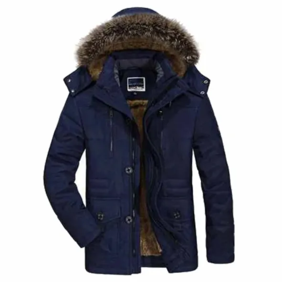 Laurent – Parka homme hiver à capuche