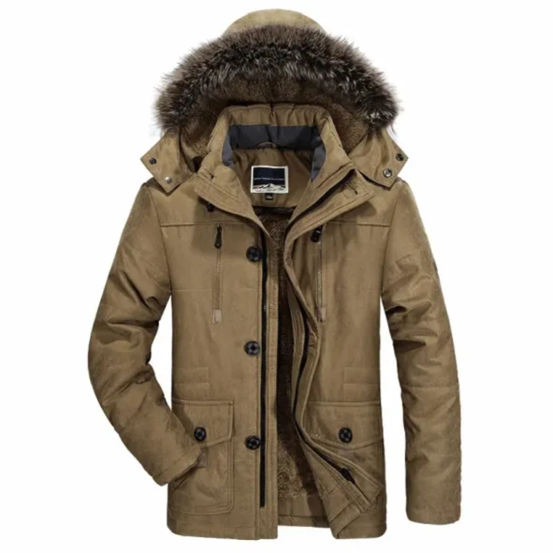 Laurent – Parka homme hiver à capuche