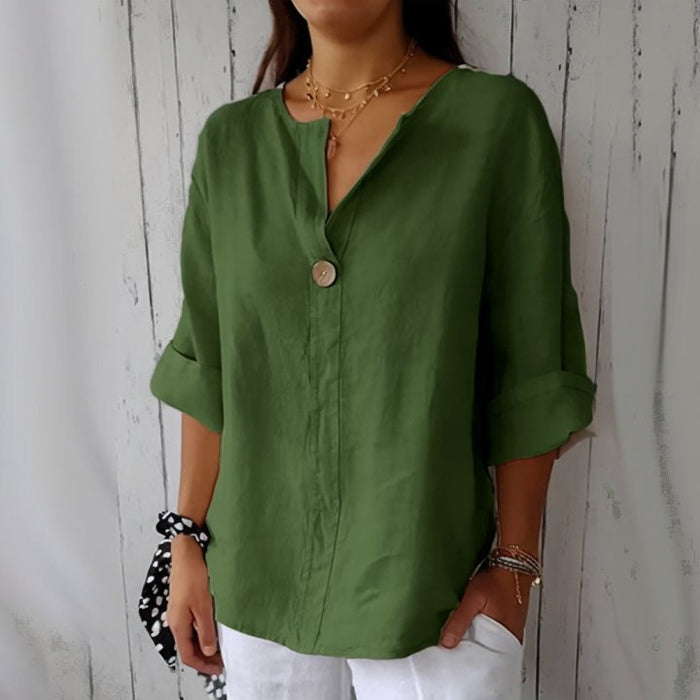 Élodie – Blouse en lin femme