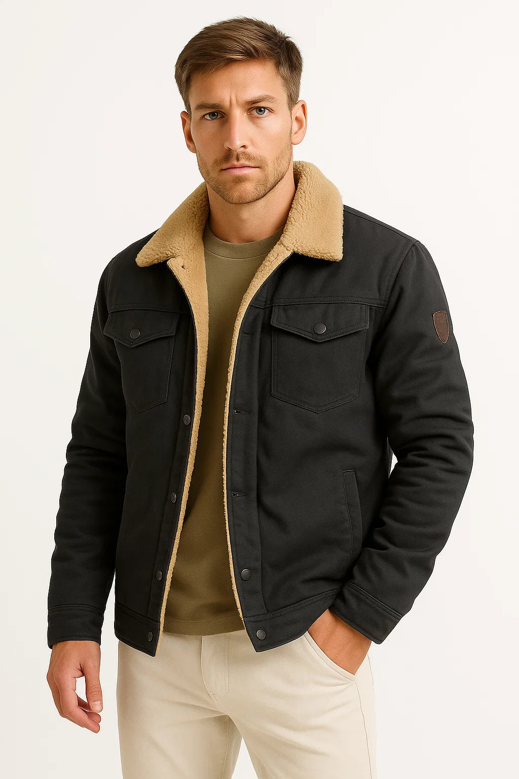 Adrien – Blouson bomber d’hiver homme