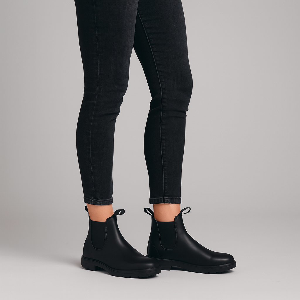 Inès – Bottines Chelsea élégantes femme